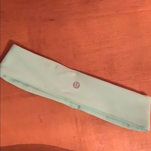 Mint green lulu lemon headband